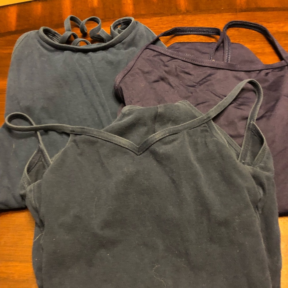 Navy Blue leotards Sz Small